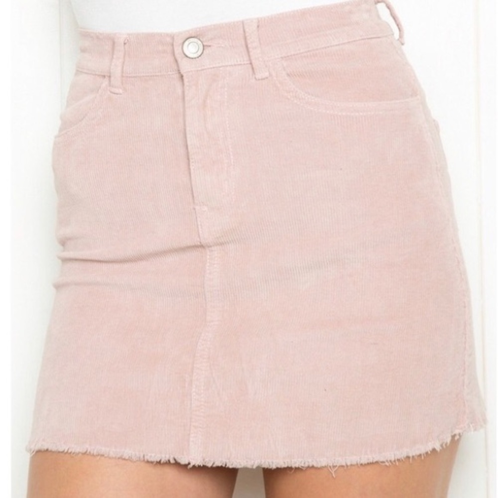 Corduroy skirt